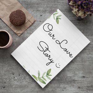 Personalized Love Story Book | Valentines Gift for Him | Reasons I Love You Book